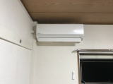 茨城県つくば市天久保地区　エアコン交換工事