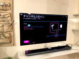 液晶テレビ壁掛け工事　施工例 茨城県つくば市にて施工
