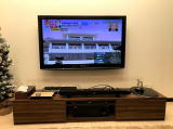 液晶テレビ壁掛け工事　施工例 埼玉県草加市にて施工