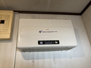 茨城県つくば市 パワコン交換工事4