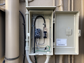 茨城県土浦市 ビル電源引き込み工事2