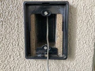 千葉県松戸市 ドアホン配線工事2