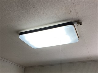 茨城県龍ケ崎市 シーリング照明交換工事1