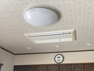 茨城県龍ケ崎市 家庭用照明LED化工事1