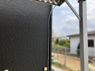 茨城県つくば市 防犯カメラ・センサーライト工事2