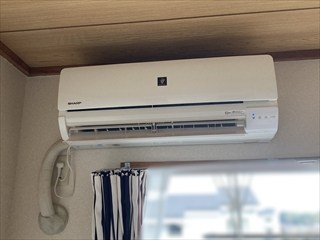 茨城県龍ケ崎市 家庭用エアコン移設工事2