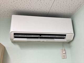 千葉県柏市　オフィス用エアコン設置工事1