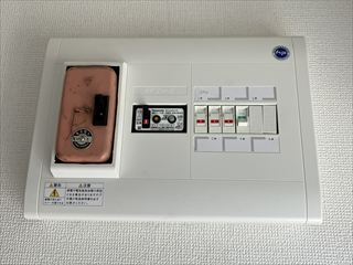 千葉県野田市　アパート用分電盤交換、専用回路敷設、コンセント増設2