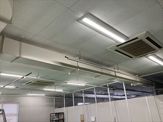 茨城県稲敷郡 オフィス用照明LED交換工事