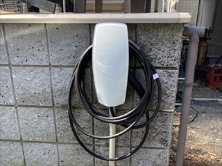 茨城県牛久市 家庭用テスラウォールコネクター設置工事