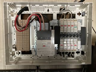 茨城県常総市 家庭用単三切替、分電盤交換工事