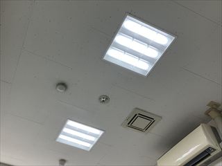 茨城県稲敷郡 オフィス用照明LED化工事