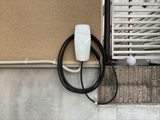 茨城県つくばみらい市 家庭用テスラウォールコネクター設置工事