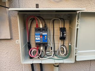 茨城県つくば市 家庭用EVコンセント(電気自動車充電コンセント)設置工事