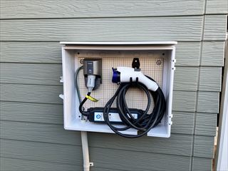 茨城県取手市　家庭用EVコンセント（電気自動車充電コンセント）交換工事