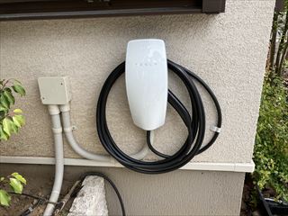 茨城県つくば市　家庭用テスラウォールコネクター設置工事