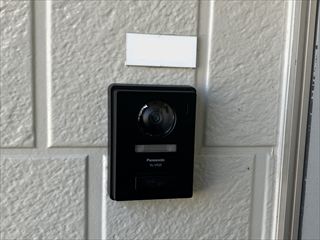 茨城県つくば市　アパート用ドアホン交換、共用灯交換工事