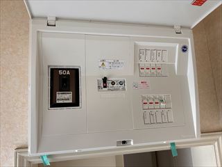 千葉県野田市　家庭用分電盤交換・専用コンセント増設工事