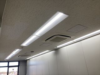 茨城県土浦市　オフィス用照明LED化工事