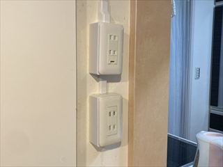 千葉県我孫子市　家庭用アースコンセント増設・コンセント交換工事