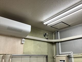 茨城県守谷市　オフィス用エアコン交換工事