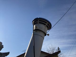 茨城県常総市　家庭用汲取り式換気扇交換工事