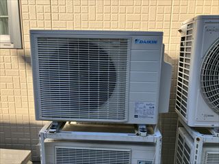 茨城県守谷市　オフィス用エアコン設置工事