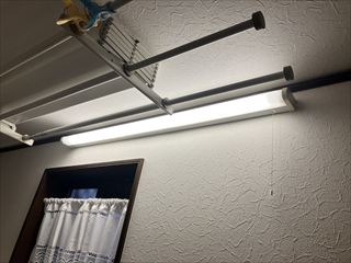 茨城県守谷市　家庭用照明LED化工事