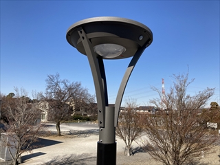 茨城県守谷市　公園灯交換工事