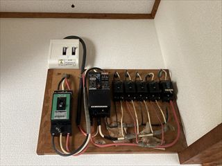 茨城県水戸市　誘導灯設置工事