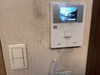 茨城県守谷市　家庭用ドアホン交換工事