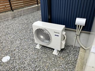 茨城県つくば市　家庭用エアコン設置工事