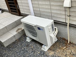 茨城県つくばみらい市 家庭用エアコン交換工事