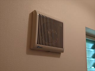 茨城県つくばみらい市 家庭用換気扇交換工事