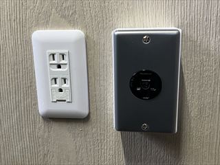 茨城県取手市 家庭用動力新設、動力コンセント設置、コンセント増設、照明LED化工事