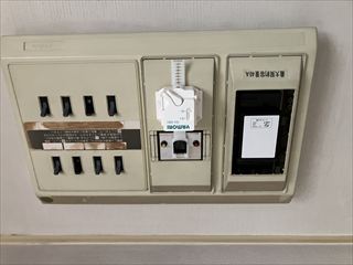 茨城県龍ケ崎市　家庭用分電盤交換工事