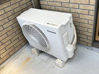 千葉県松戸市　家庭用エアコン交換工事