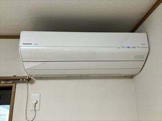 千葉県松戸市　家庭用エアコン交換工事
