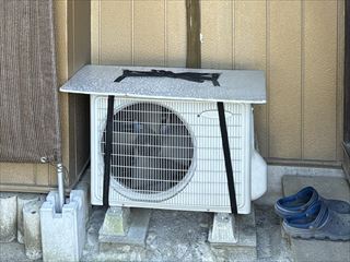 茨城県常総市　家庭用エアコン交換、スイッチ交換、ダウンライト交換、コンセント増設工事