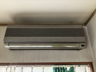 茨城県土浦市　家庭用エアコン交換工事