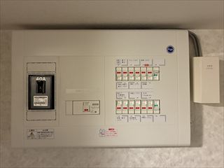 千葉県我孫子市　家庭用分電盤交換工事