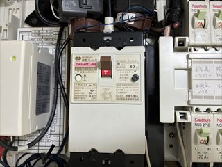 茨城県つくば市　家庭用ブレーカー交換工事