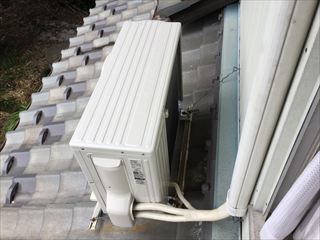 茨城県つくば市　家庭用エアコン交換工事