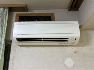 茨城県つくば市　家庭用エアコン交換工事