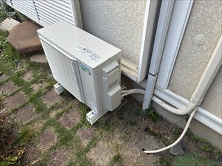 茨城県つくば市　家庭用エアコン交換工事