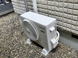 茨城県常総市　家庭用エアコン交換工事