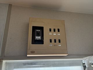茨城県取手市　家庭用分電盤交換、専用コンセント設置工事
