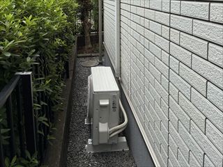 茨城県守谷市　家庭用エアコン交換工事