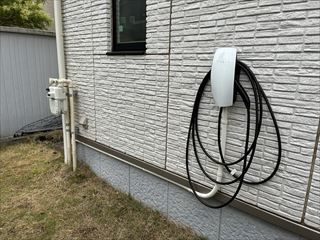 茨城県土浦市　家庭用テスラウォールコネクター設置工事