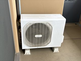 茨城県つくば市　マンション用エアコン交換工事